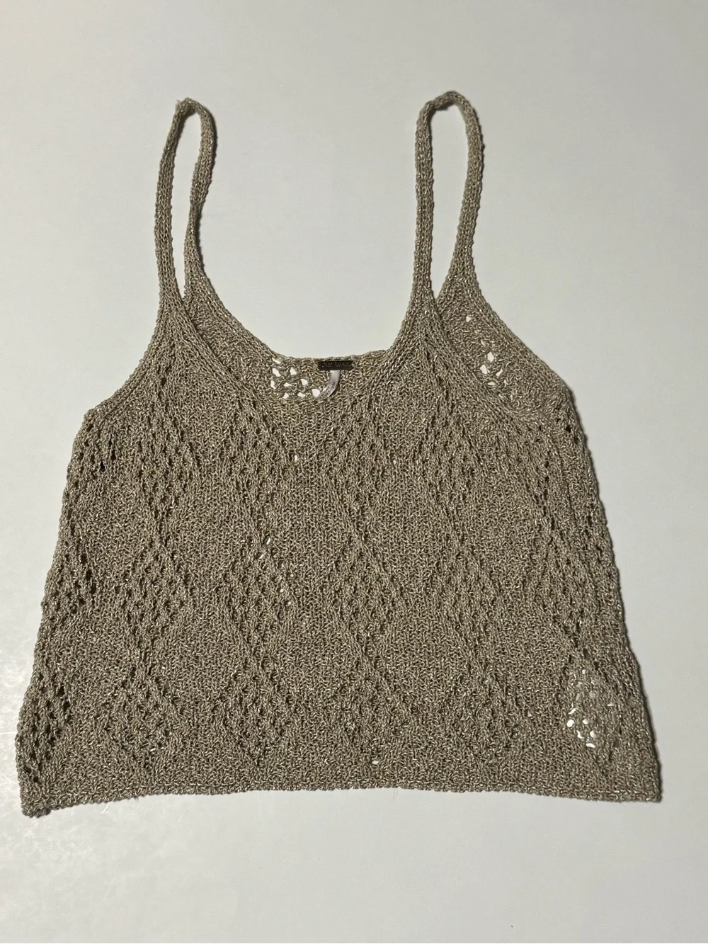Free People Glisten Cami Tabk Top Size S